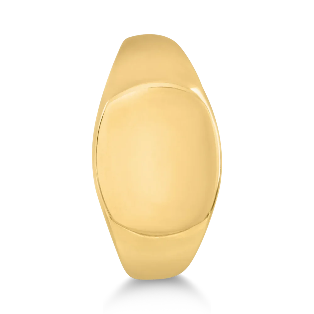 Inel din aur galben pentru barbati - imagine 2