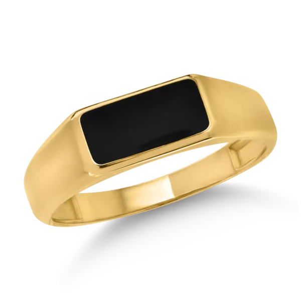 Inel din aur galben pentru barbati