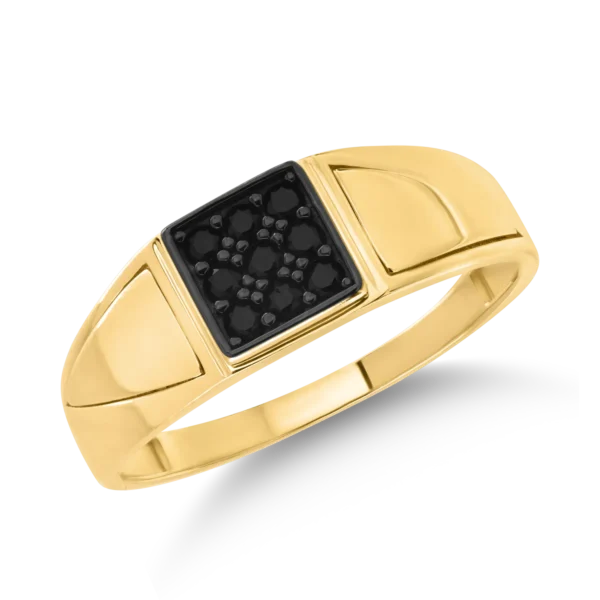 Inel din aur galben pentru barbati