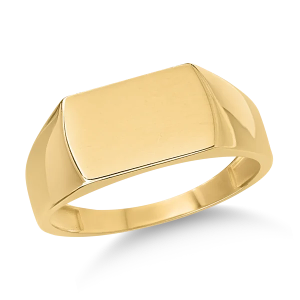 Inel din aur galben pentru barbati