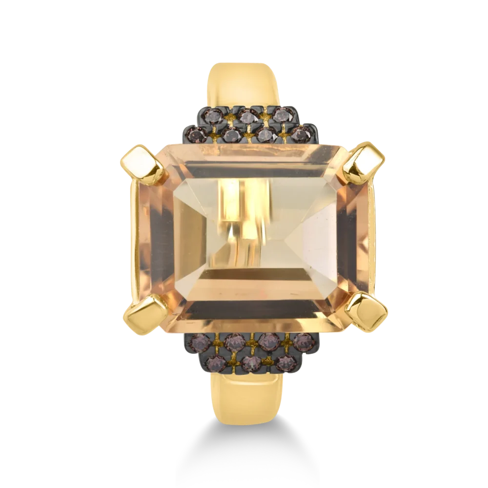 Inel din aur galben - imagine 2