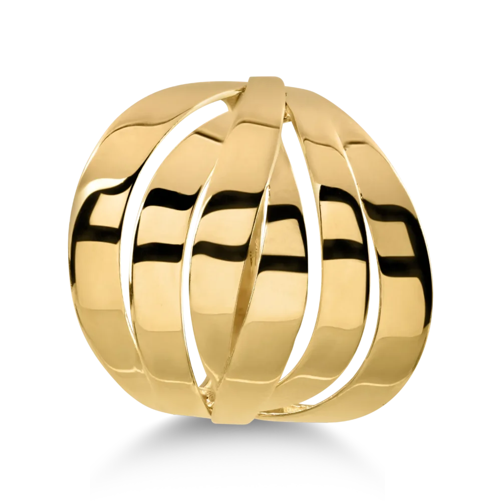 Inel din aur galben - imagine 2