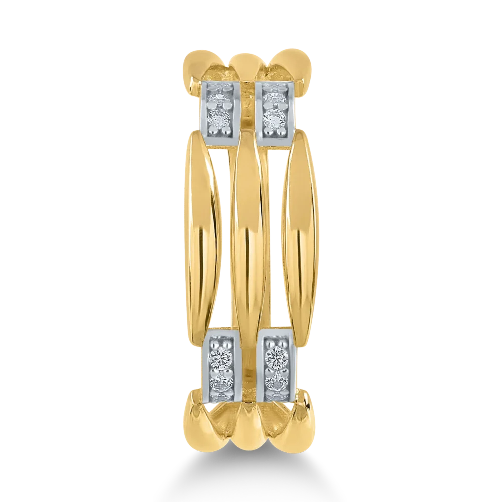 Inel din aur galben - imagine 2