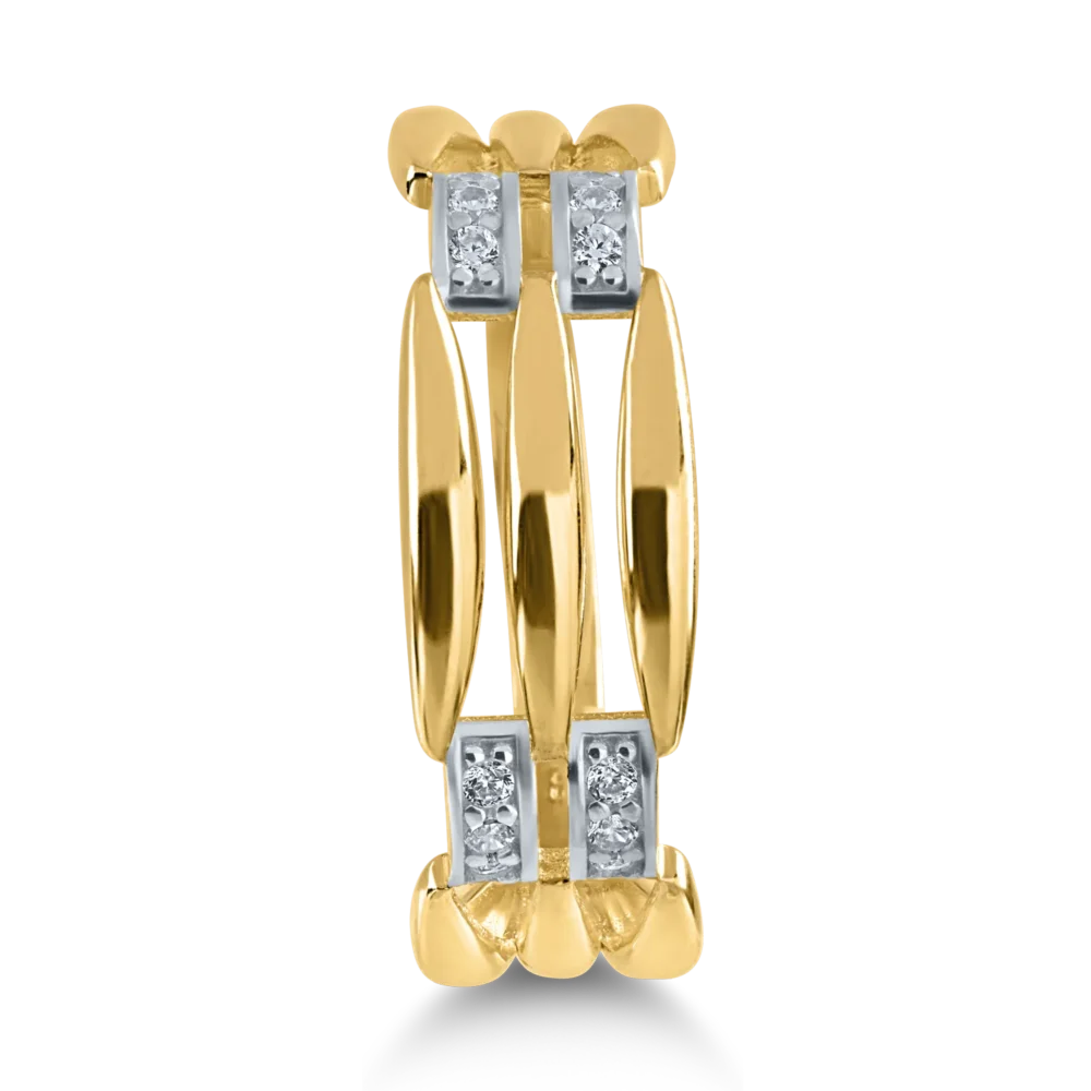 Inel din aur galben - imagine 2