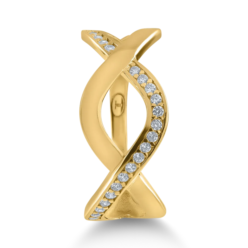 Inel din aur galben - imagine 2