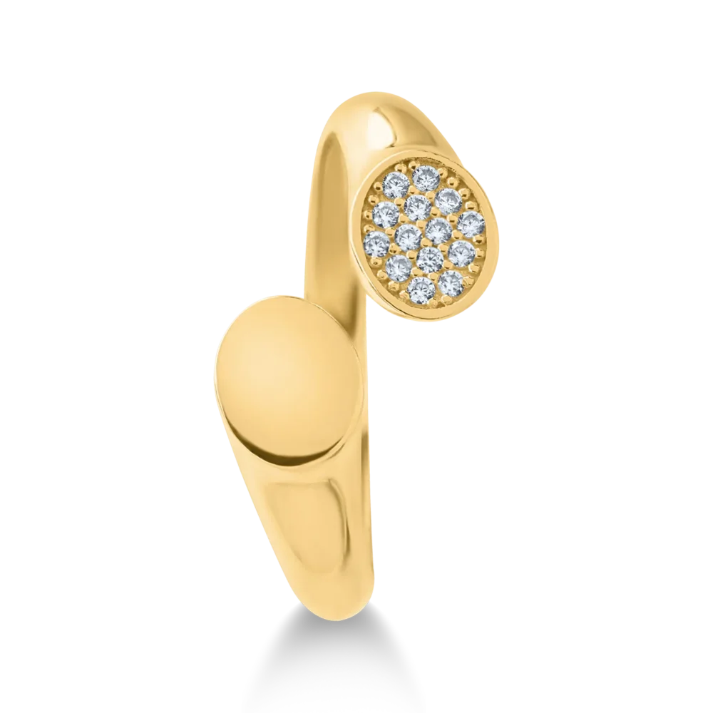 Inel din aur galben - imagine 2