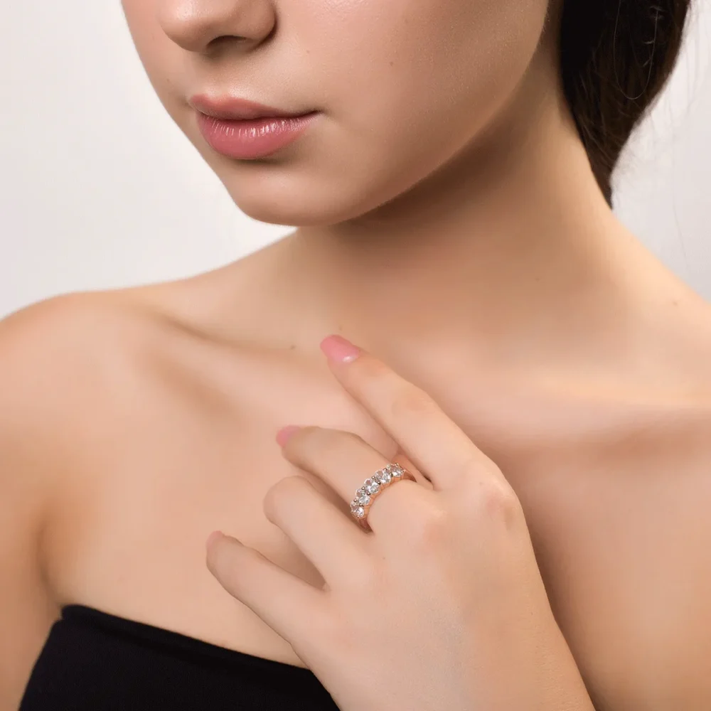 Inel din aur roz - imagine 4