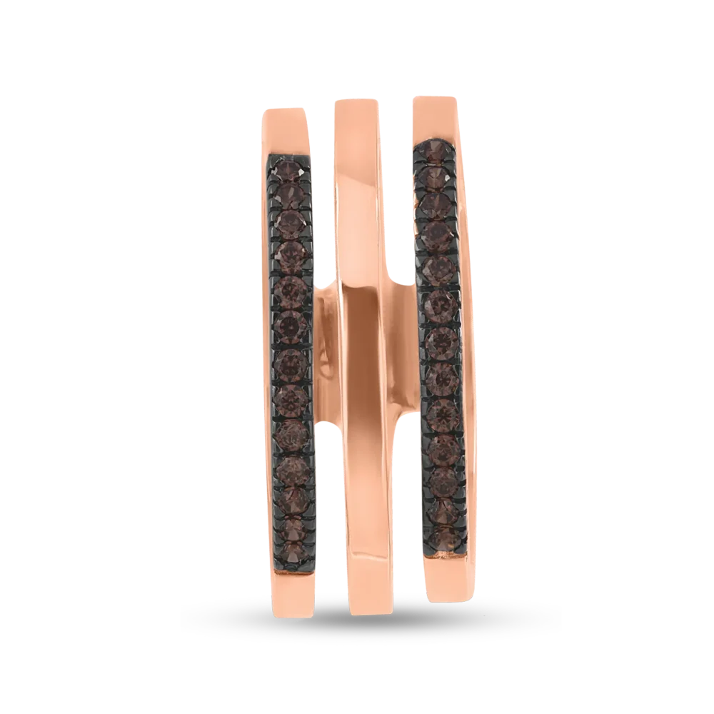 Inel din aur roz - imagine 2