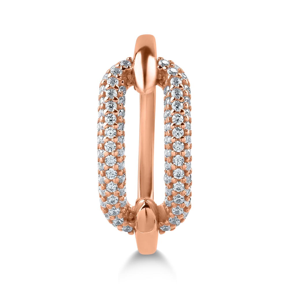 Inel din aur roz - imagine 2