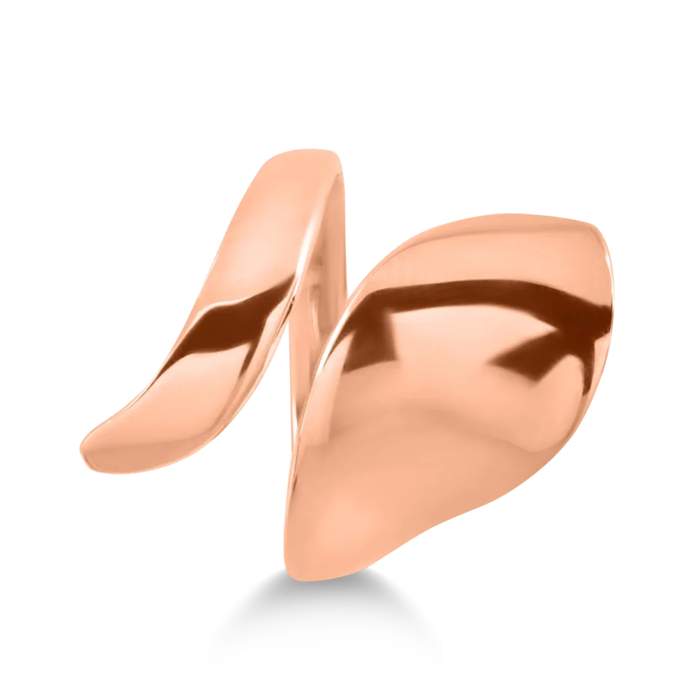 Inel din aur roz - imagine 2