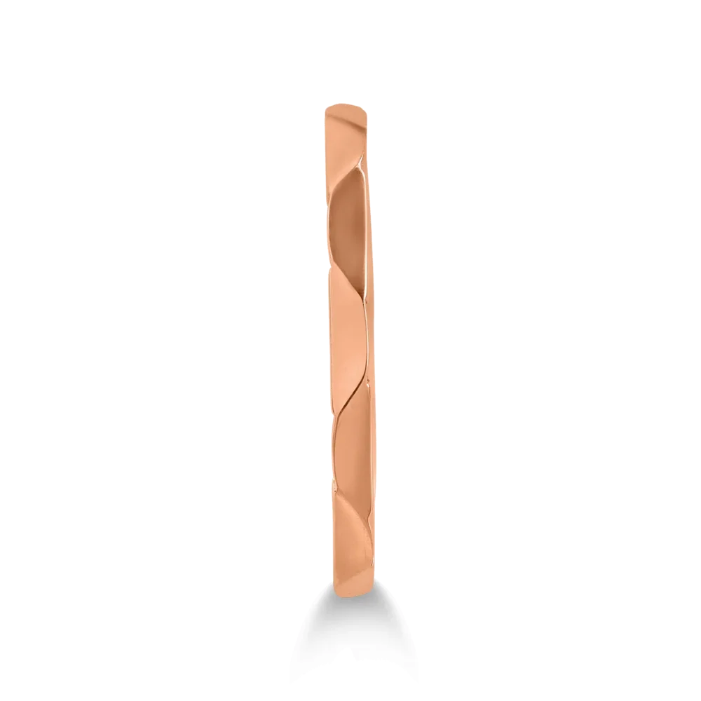 Inel din aur roz - imagine 2