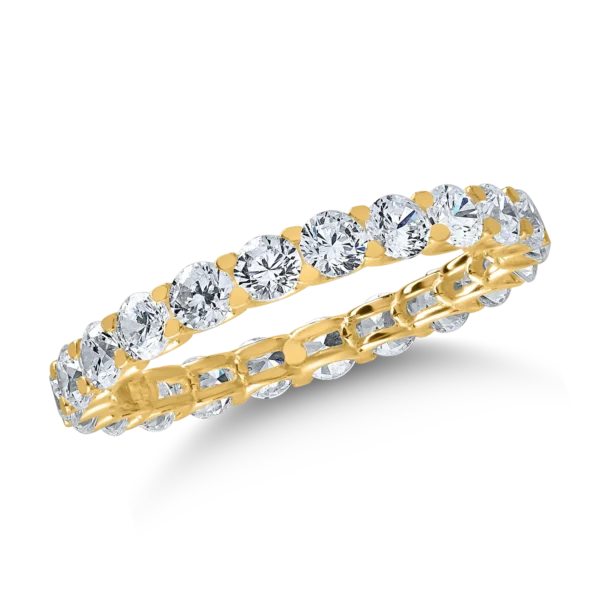 Inel eternity din aur galben