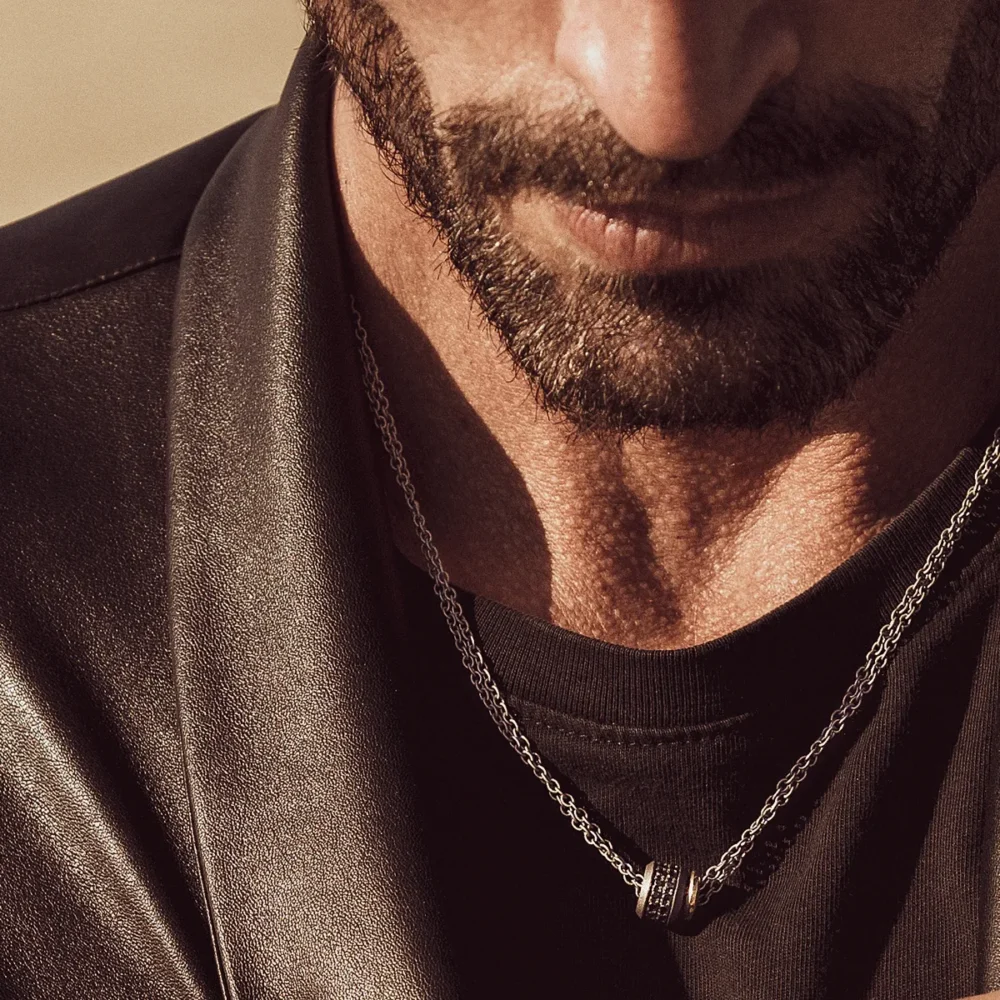 Lant cu pandantiv Double Skyline - imagine 4