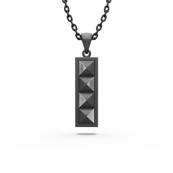 Lant cu pandantiv Golden Titanium