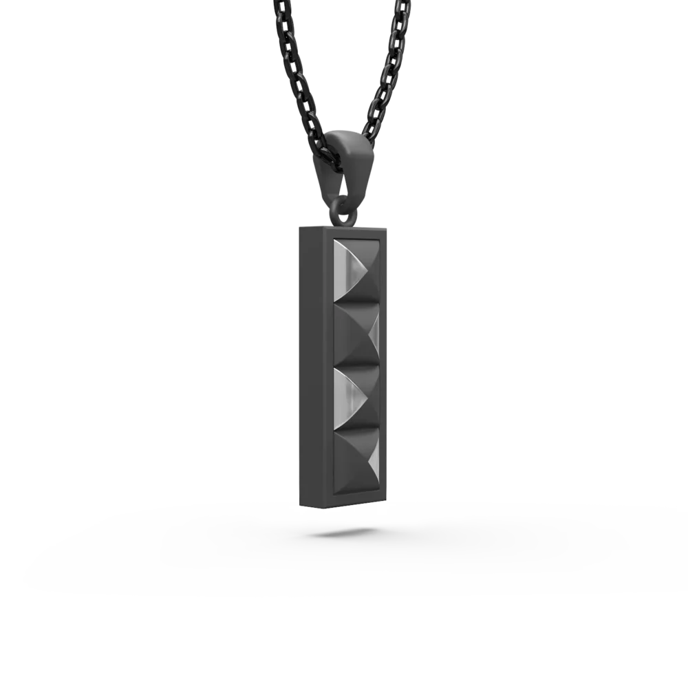 Lant cu pandantiv Golden Titanium - imagine 2