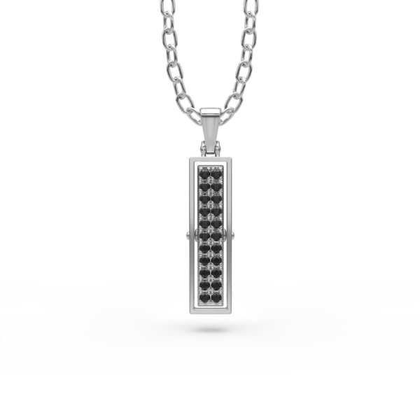 Lant cu pandantiv Silver Towers