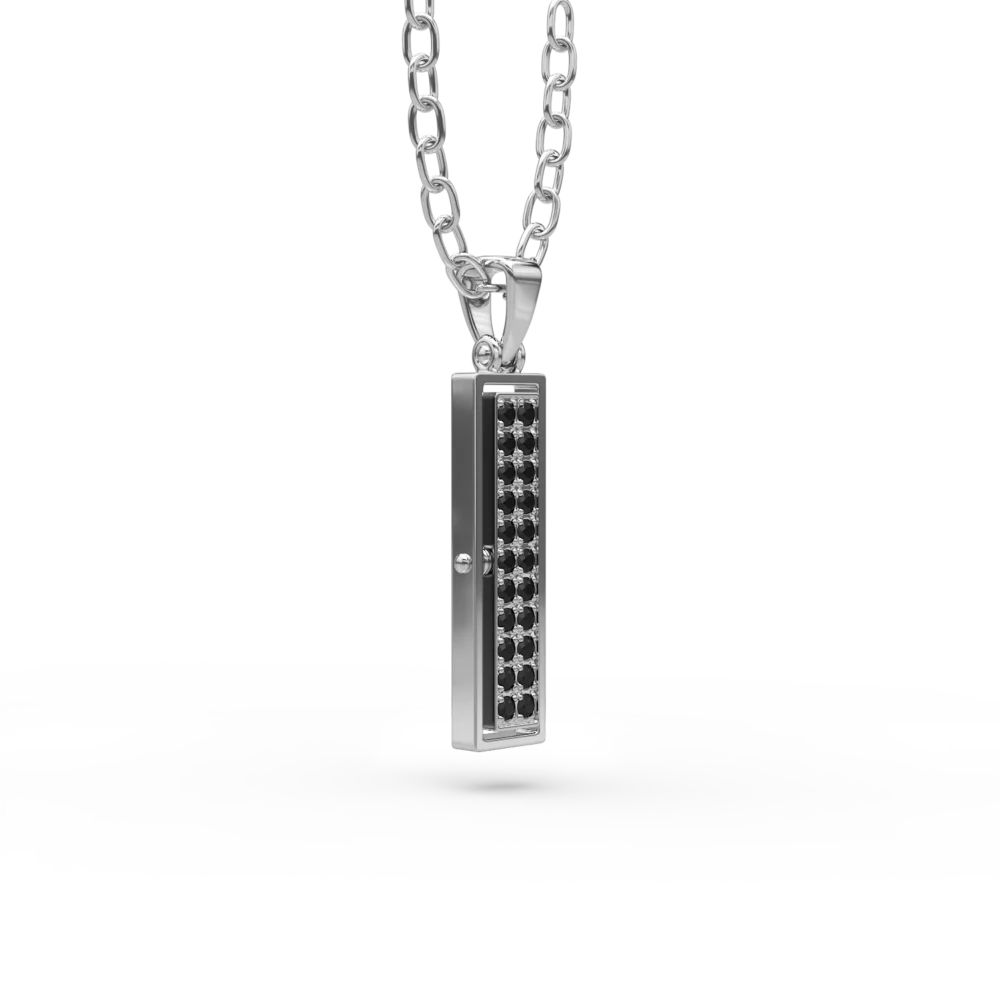 Lant cu pandantiv Silver Towers - imagine 2