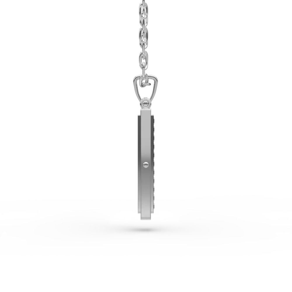 Lant cu pandantiv Silver Towers - imagine 3