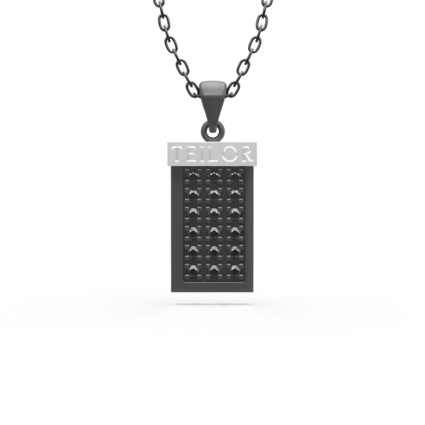 Lant cu pandantiv Skyline Gold