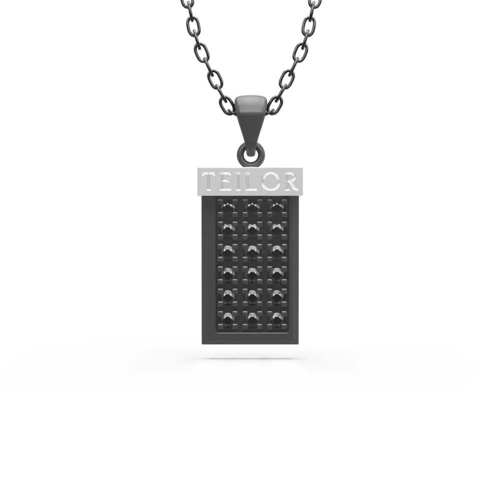 Lant cu pandantiv Skyline Gold