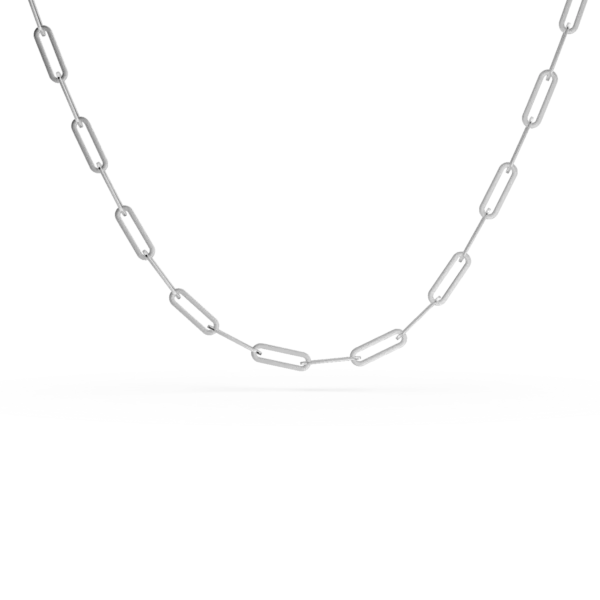 Lant cu zale din aur alb