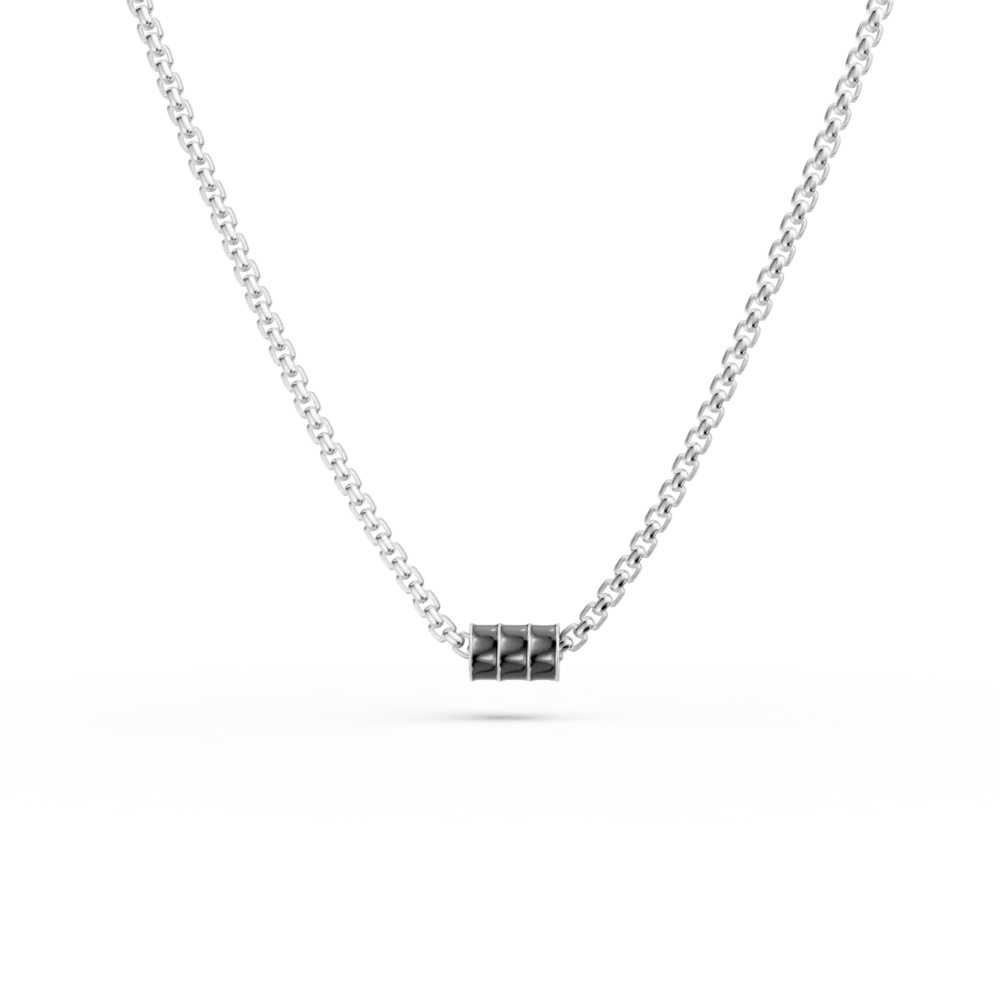 Lant din aur alb pentru barbati