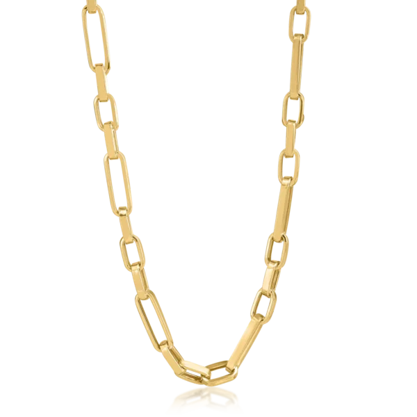 Lant din aur galben pentru barbati