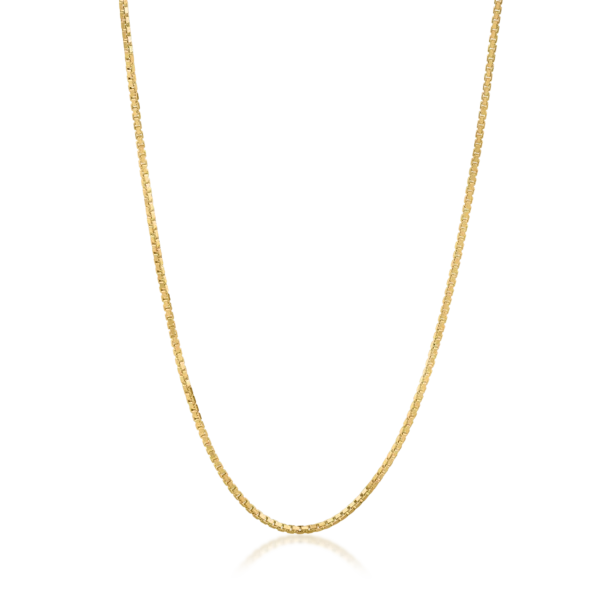 Lant simplu din aur galben