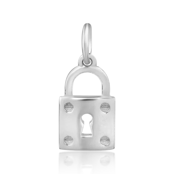 Pandantiv din aur alb