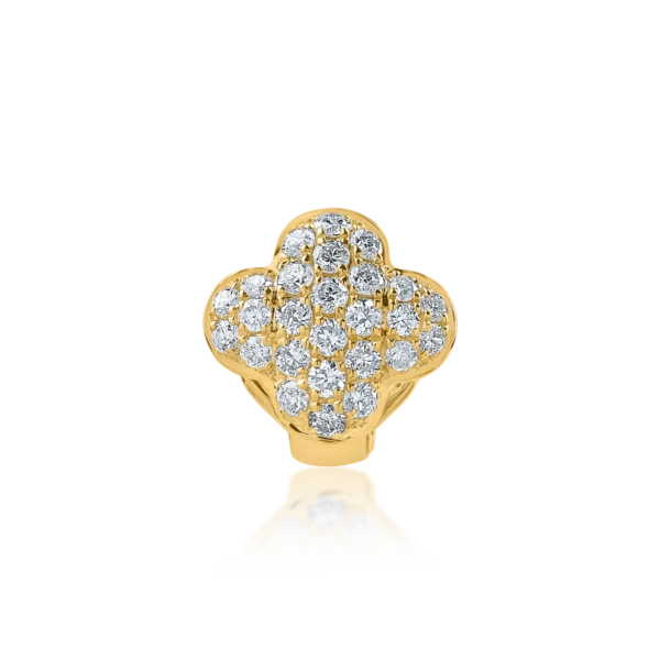 Pandantiv din aur galben cu diamante de 0.17ct