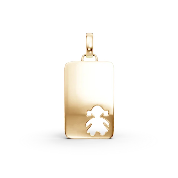 Pandantiv din aur galben