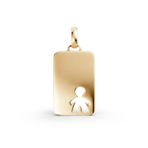 Pandantiv din aur galben