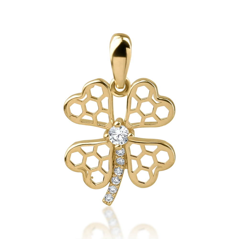 Pandantiv din aur galben