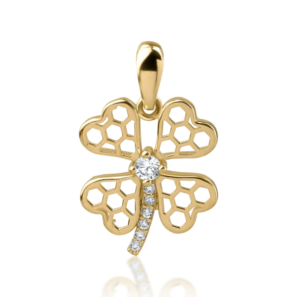 Pandantiv din aur galben