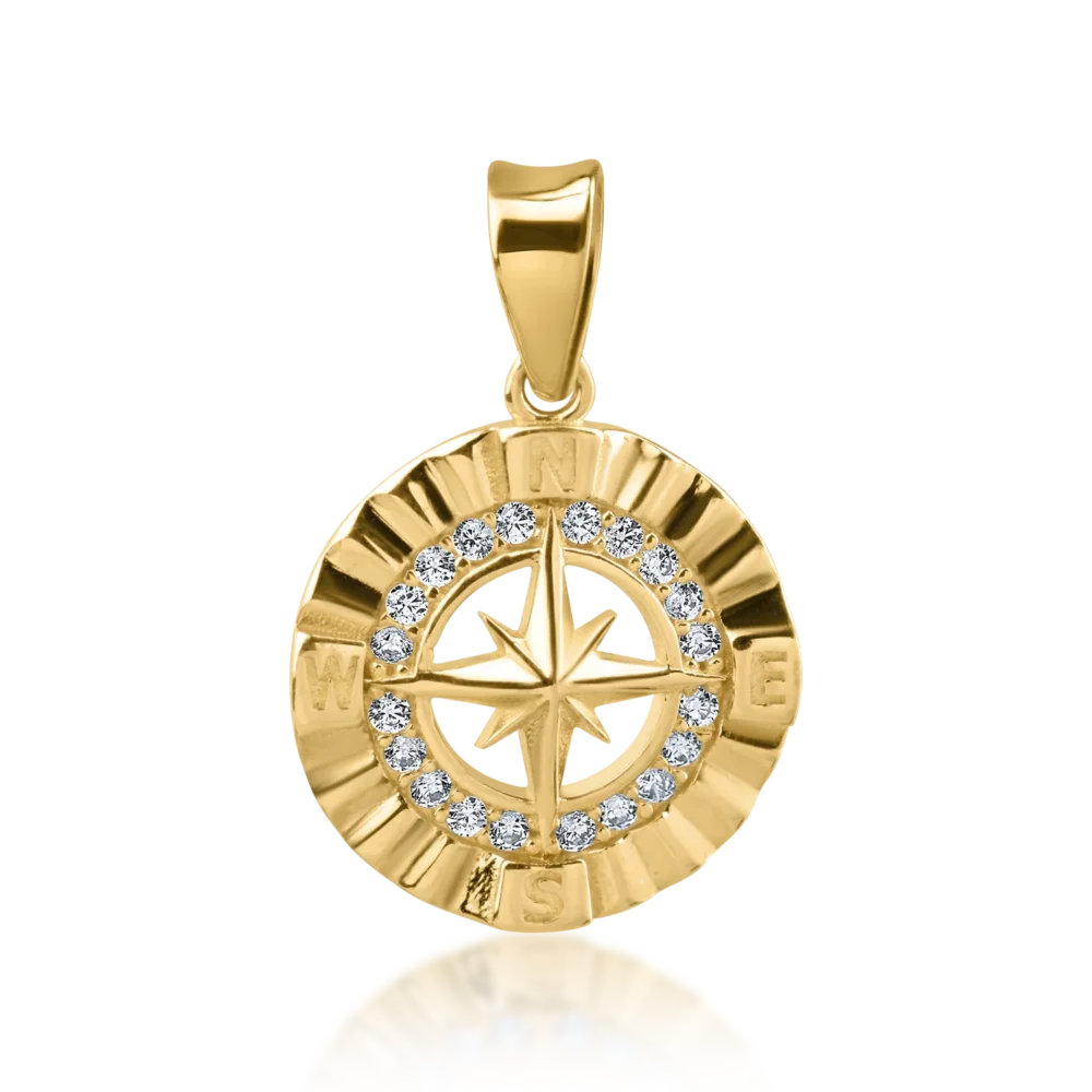 Pandantiv din aur galben