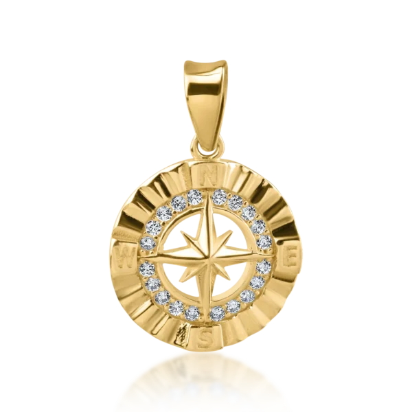 Pandantiv din aur galben