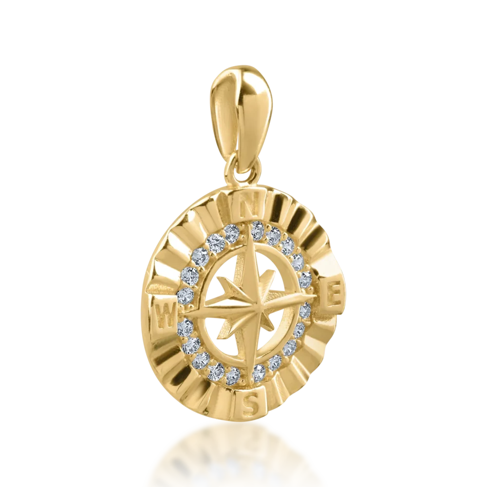 Pandantiv din aur galben - imagine 2