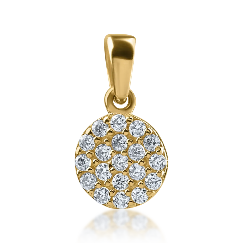 Pandantiv din aur galben