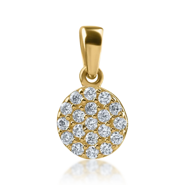 Pandantiv din aur galben