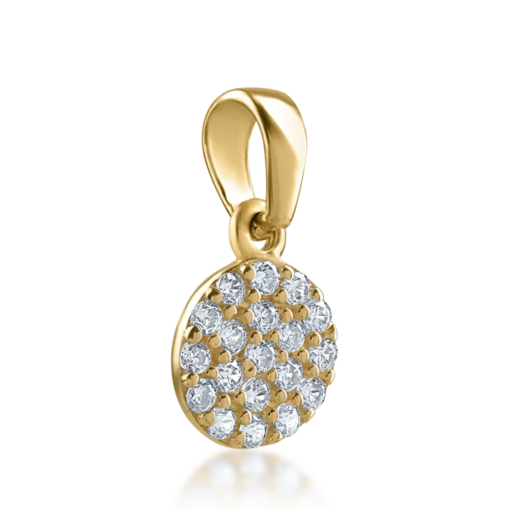 Pandantiv din aur galben - imagine 2