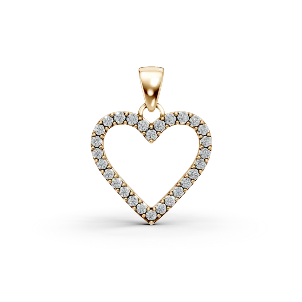 Pandantiv din aur galben