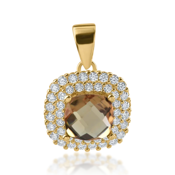 Pandantiv din aur galben