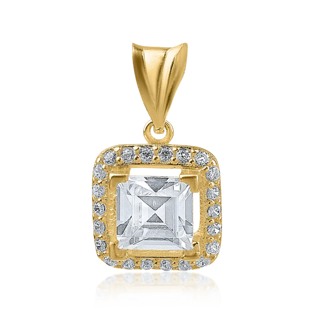 Pandantiv din aur galben