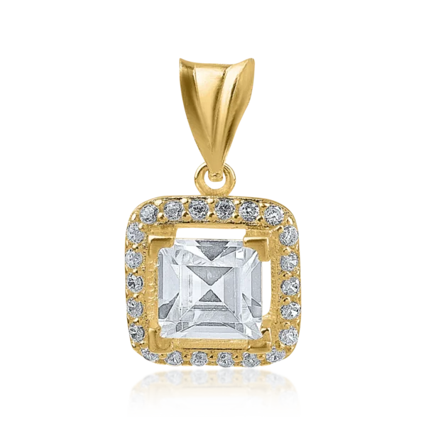 Pandantiv din aur galben