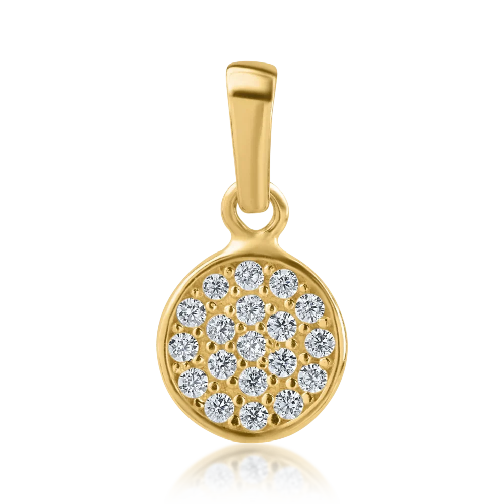 Pandantiv din aur galben