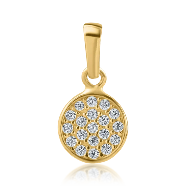 Pandantiv din aur galben