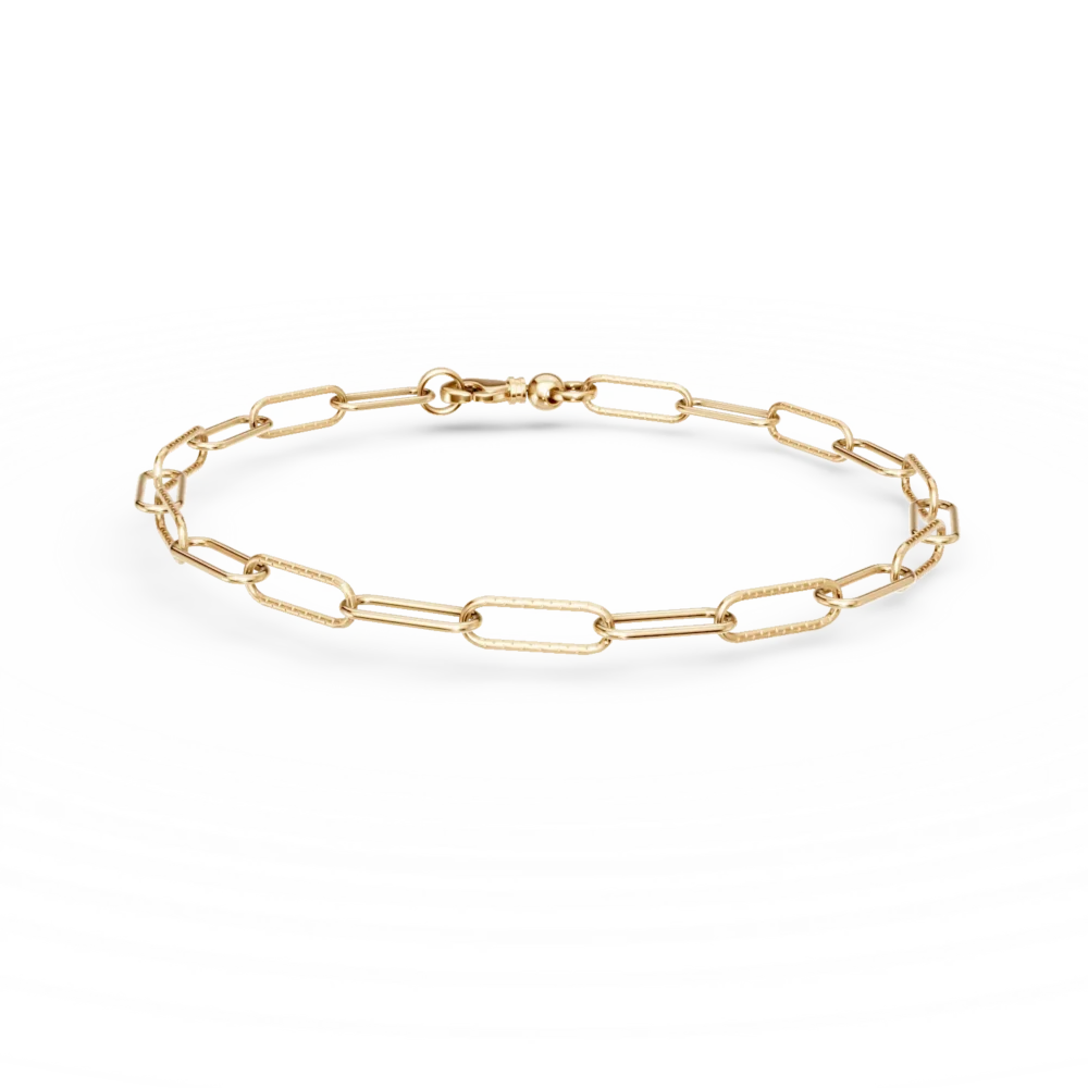 Bratara din aur galben