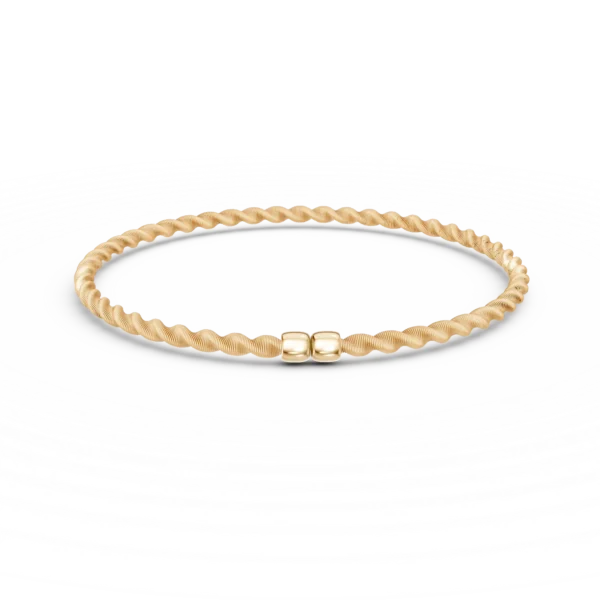 Bratara fixa din aur galben