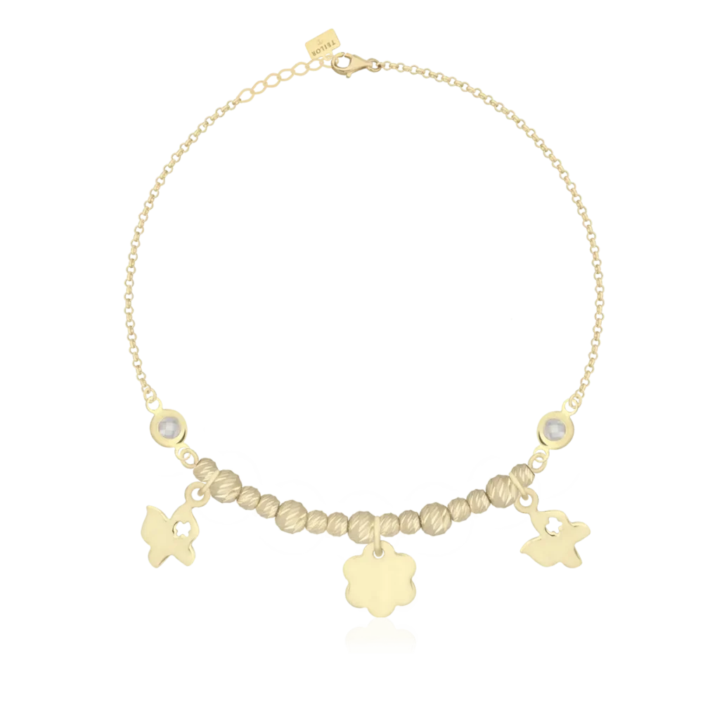 Bratara din aur galben