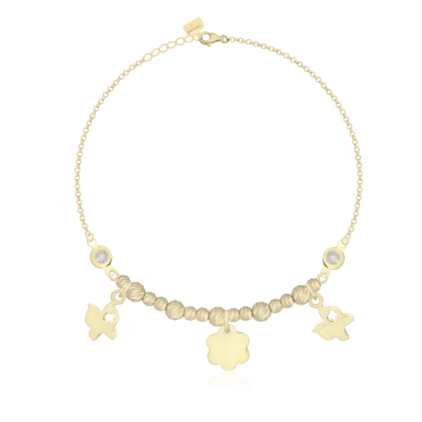 Bratara din aur galben